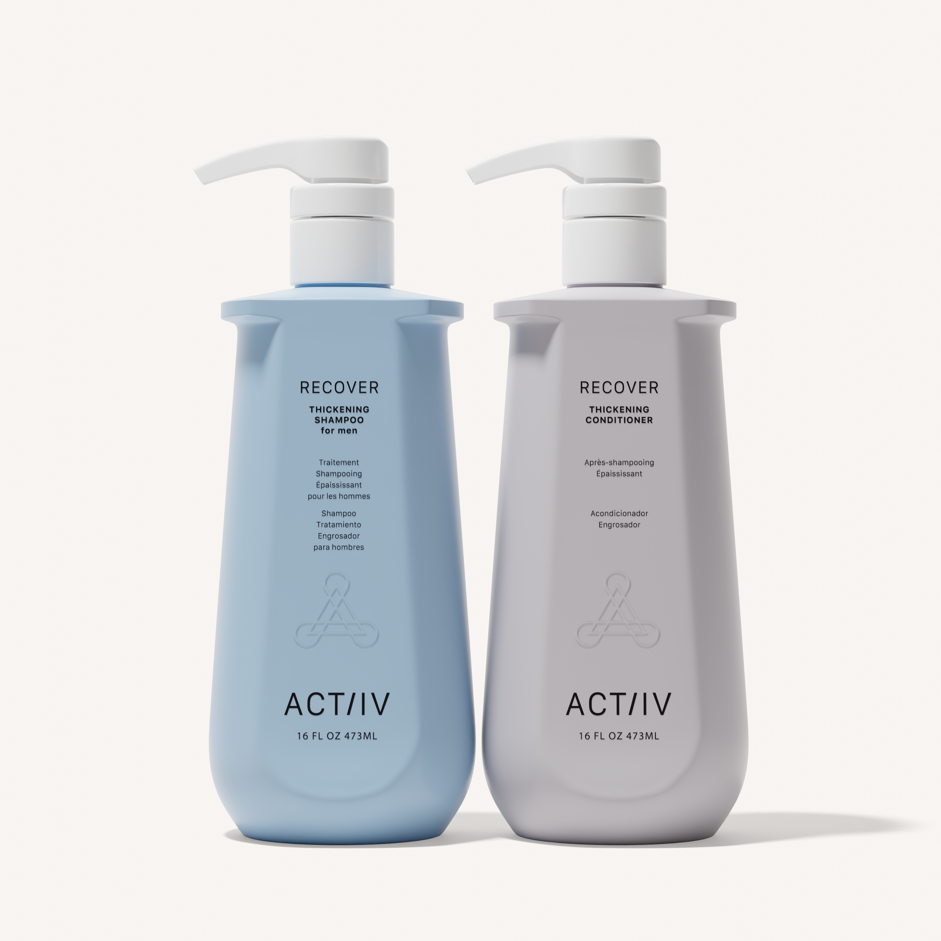 Recover Hair Repair - Recover 16oz. Men's Duo - Actiiv Hair Science