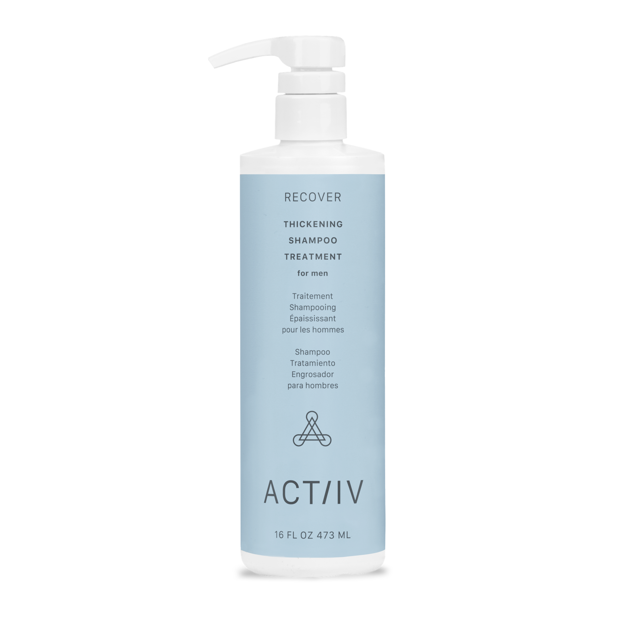 Actiiv Recover Thickening Shampoo for Men Treatment 16oz Bottle