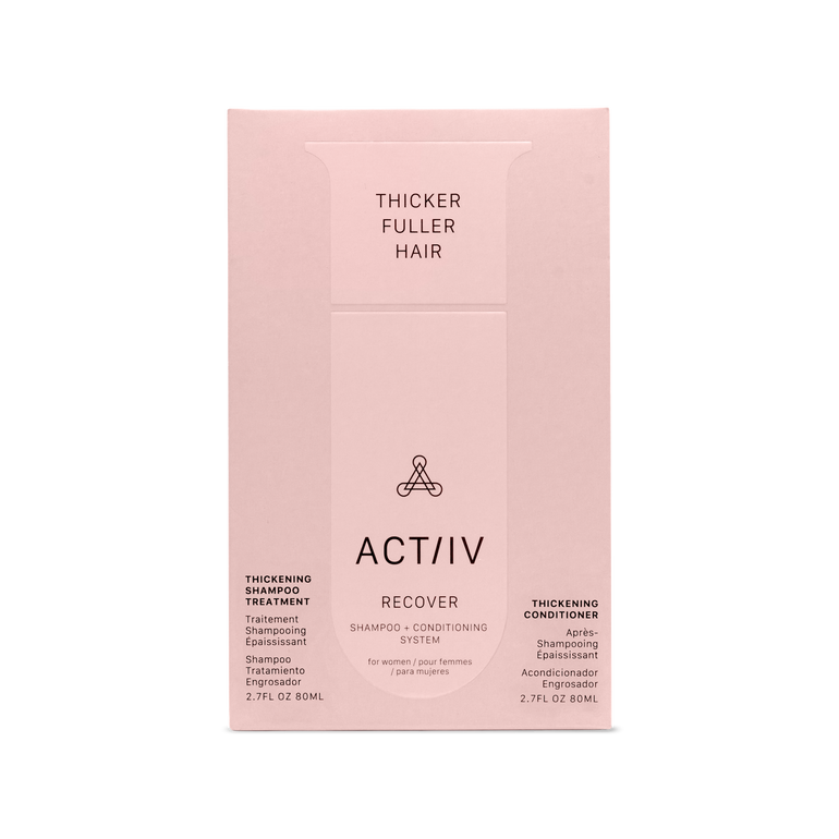 Actiiv 2.7oz Recover for Hair Loss Women Duo Box