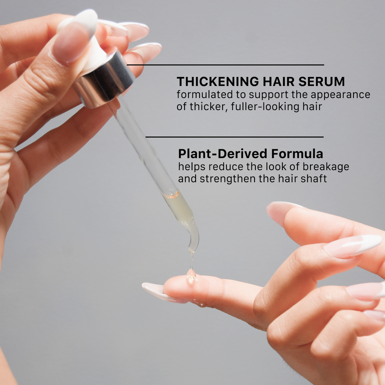 thickening hair serum water based overview