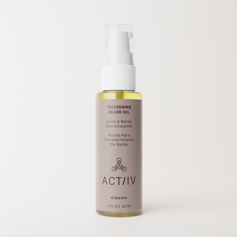 Actiiv THICKENING BEARD OIL - CLASSIC SCENT BOTTLE