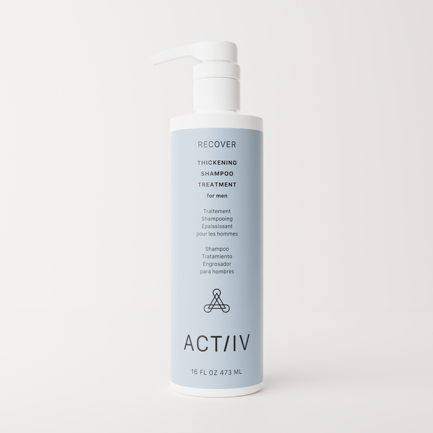 Actiiv Recover Thickening Shampoo for Men Treatment 16oz Bottle