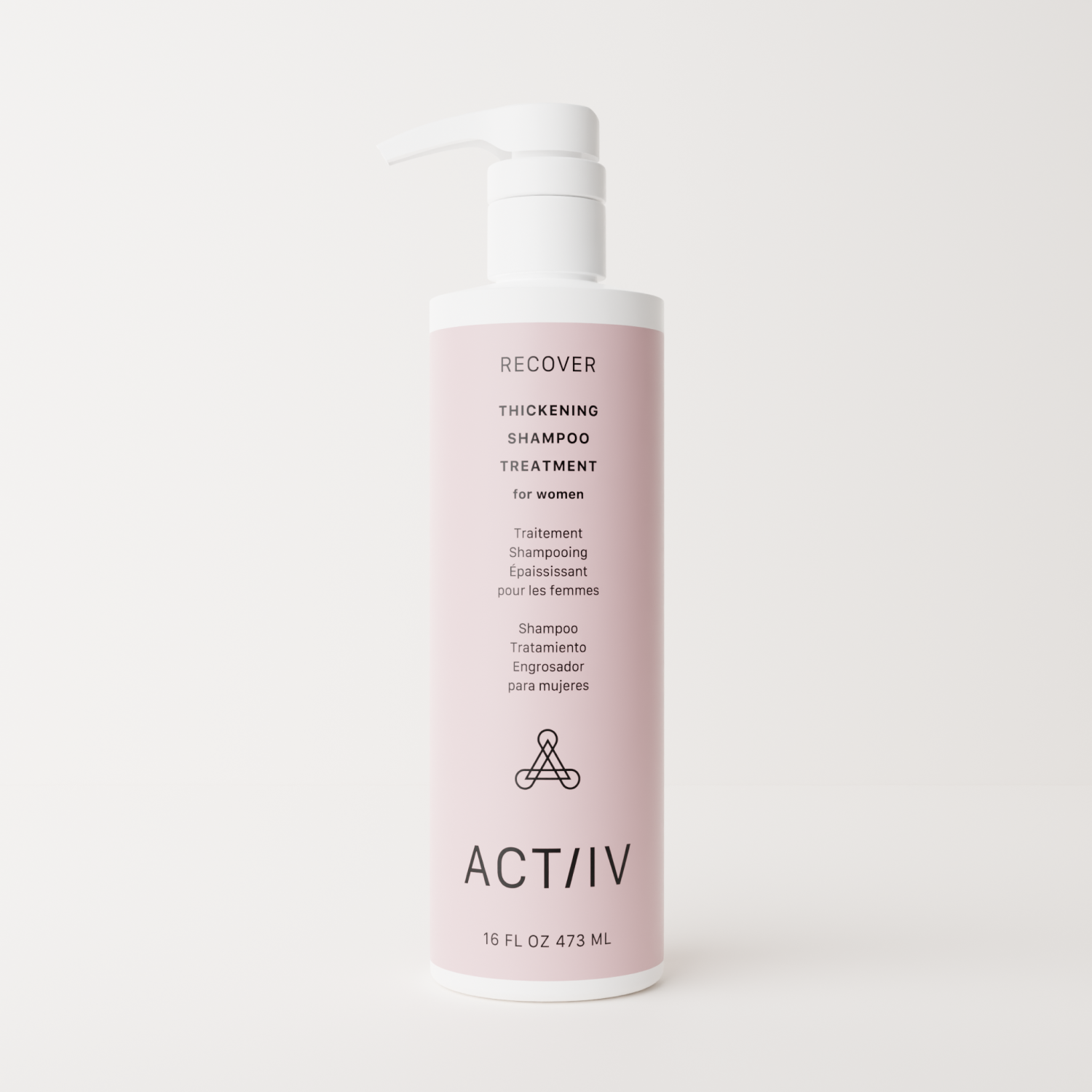 Actiiv Recover Thickening Shampoo Treatment for Women 16oz Bottle