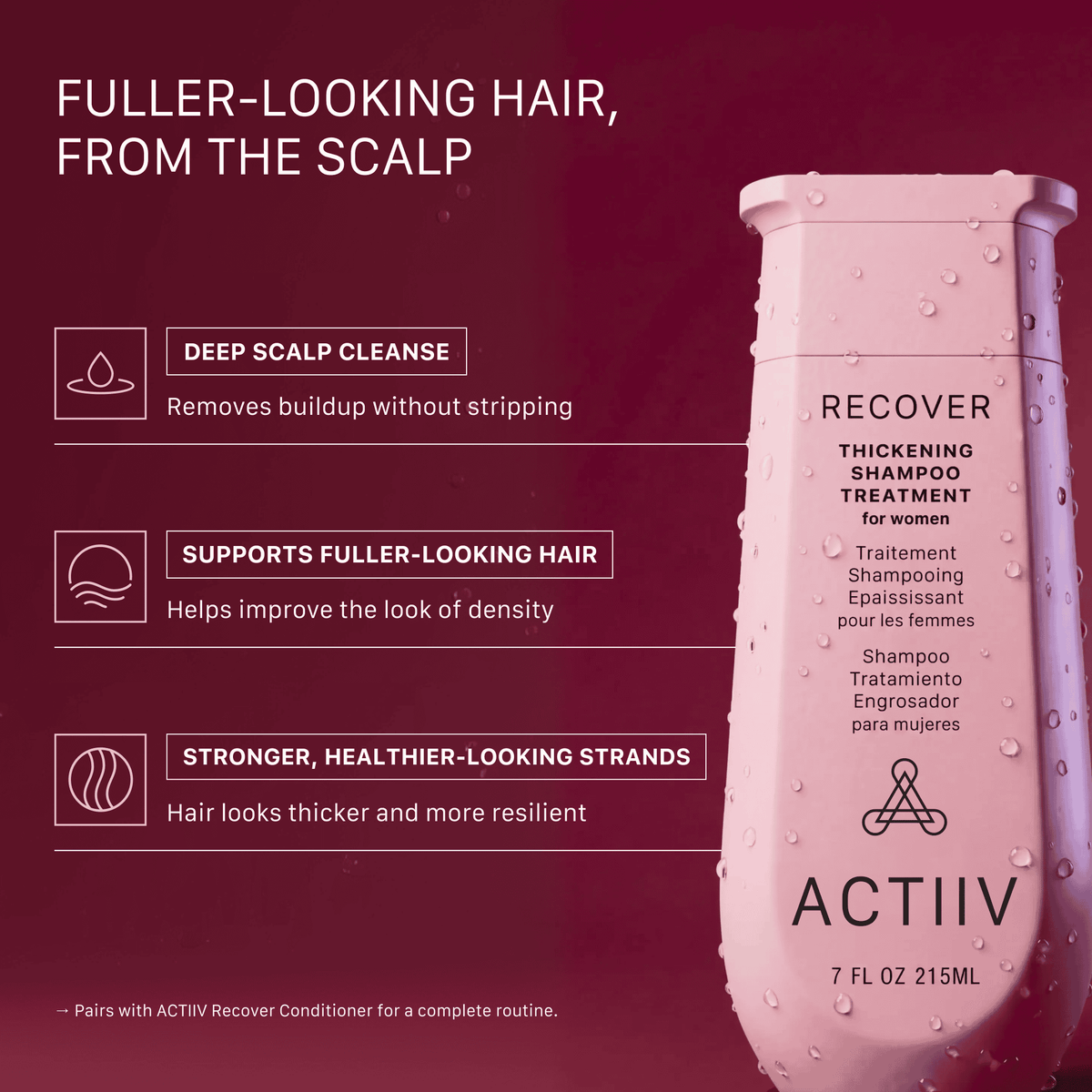 Recover Trio For Women - Actiiv Hair Science