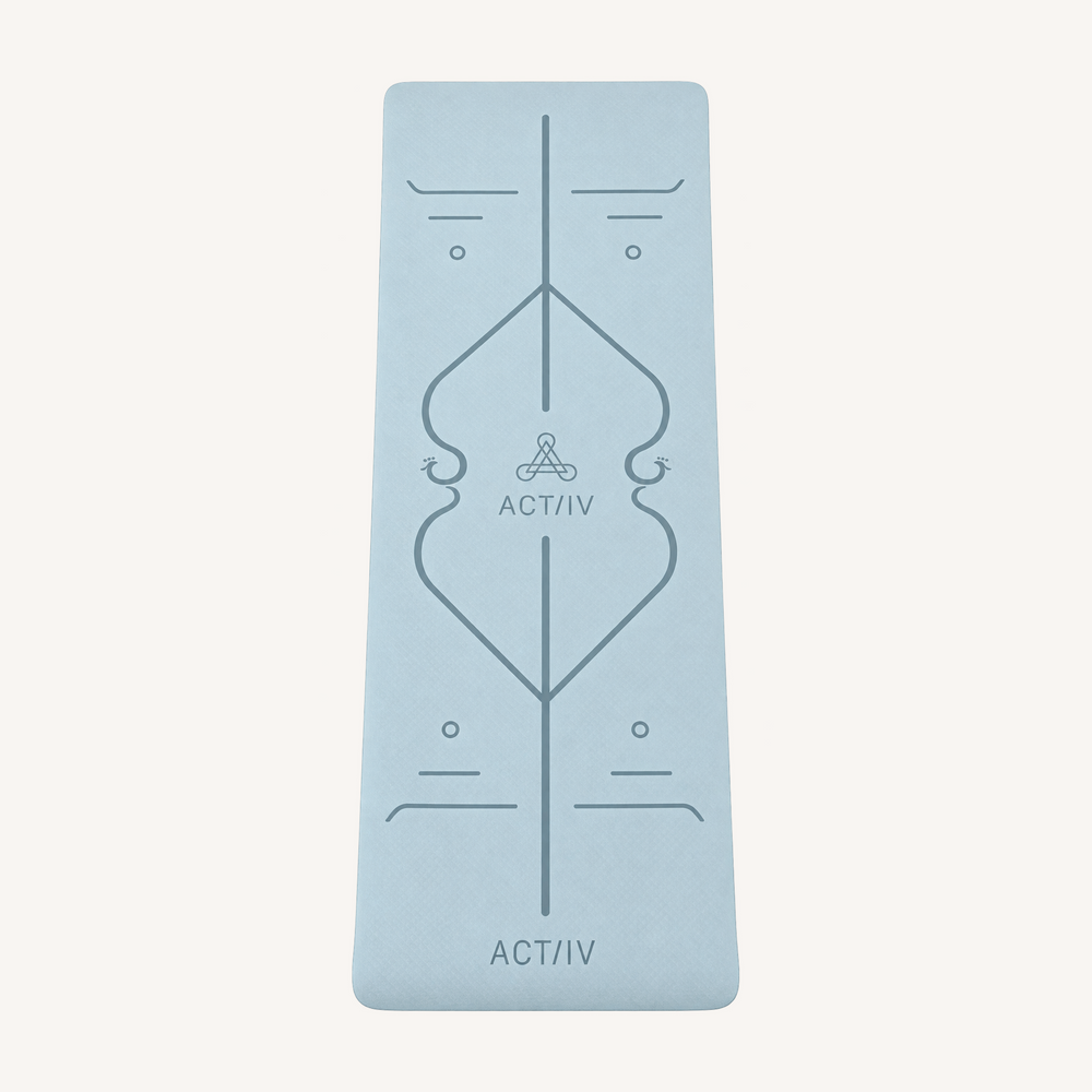 ACTIIV Yoga Mat – Powder Blue