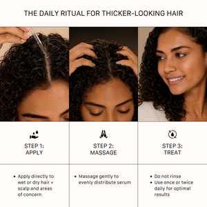 Thickening Hair Serum - Oil Based For Textured Hair