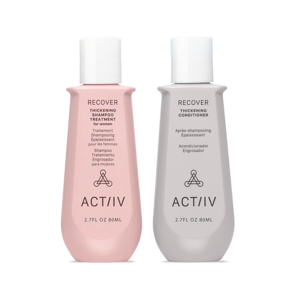 RECOVER WOMEN 2.7 OZ. TRAVEL SIZE DUO – Actiiv Hair Science