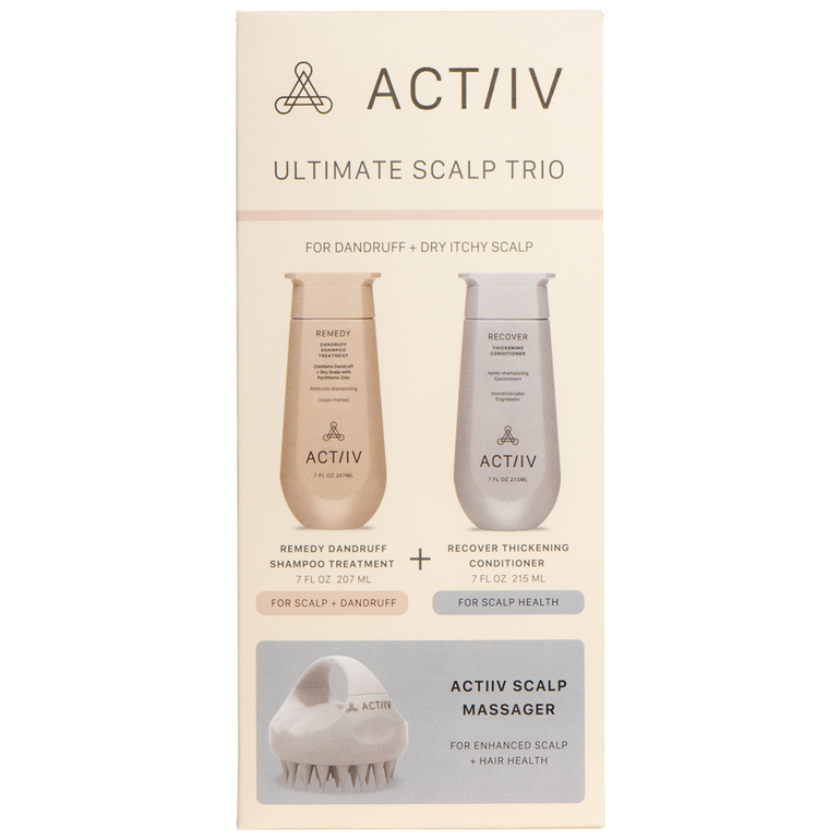 ULTIMATE SCALP TRIO FOR DANDRUFF + DRY ITCHY SCALP