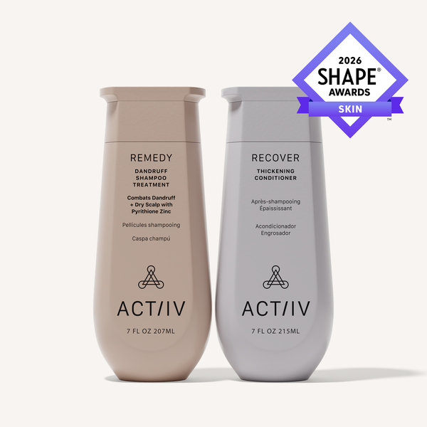 ACTIIV Remedy awarded "Best Dandruff Shampoo" for 2026 SHAPE Skin Awards.