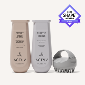 ACTIIV Remedy awarded "Best Dandruff Shampoo" for 2026 SHAPE Skin Awards.