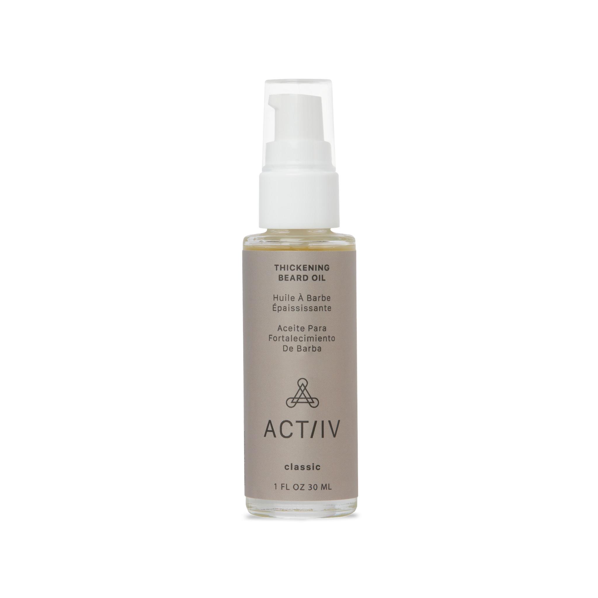 Actiiv THICKENING BEARD OIL - CLASSIC SCENT BOTTLE