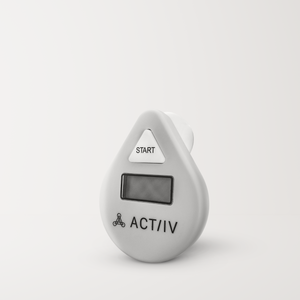 ACTIIV gray five minute shower timer
