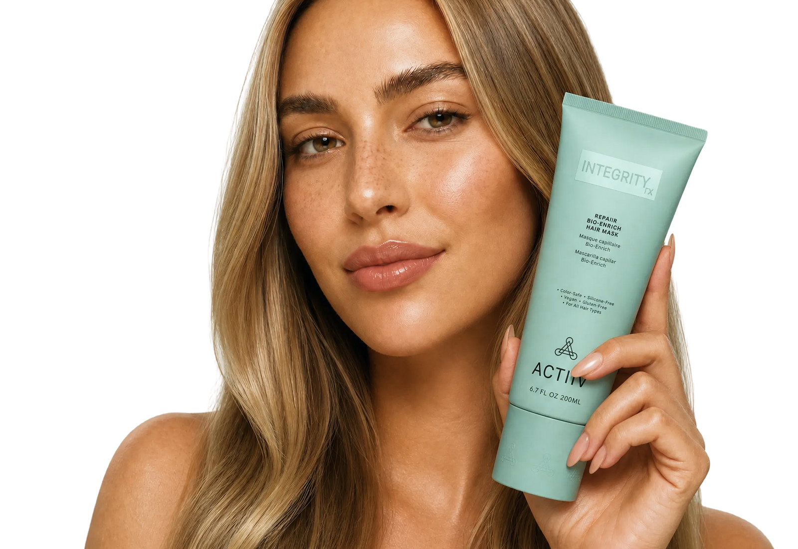 ACTIIV INTEGRITYrx Repair Bio-Enrich Hair Mask 3.3 oz deep conditioning hair mask for dry, damaged hair.