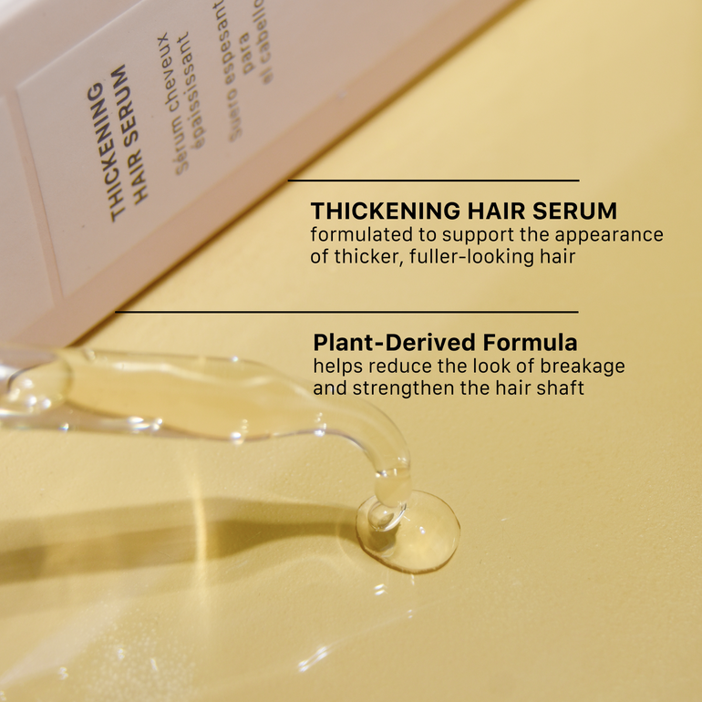 overview of actiiv oil based thickening hair serum