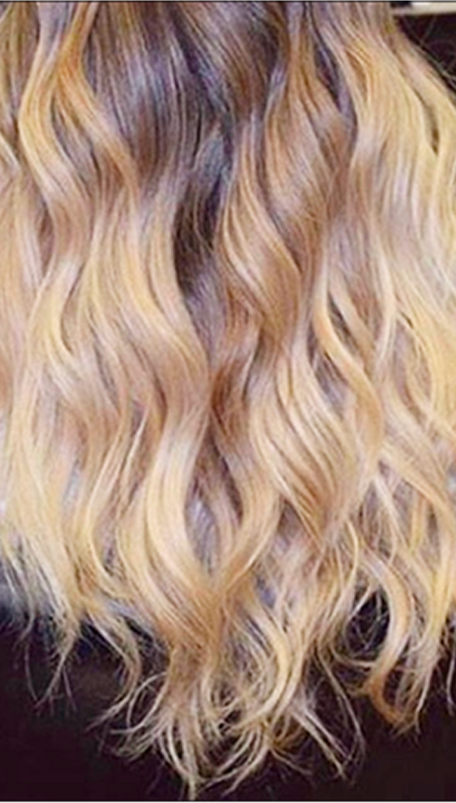 After photo - smoother, healthier-looking hair