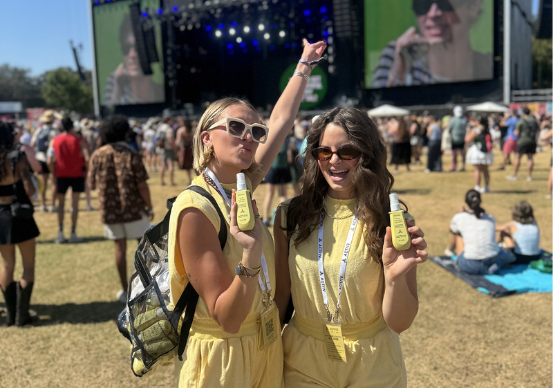 ACTIIV educators at a festival activation